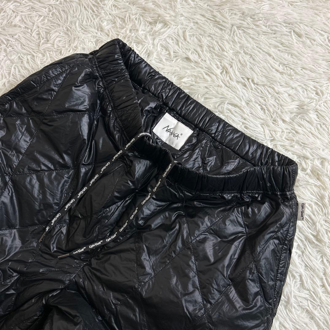 NANGA Captains Helm Golf ダウンパンツ M