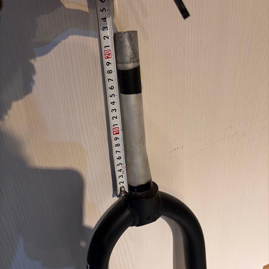 ファットバイク　アルミフロントフォーク150ミリ幅