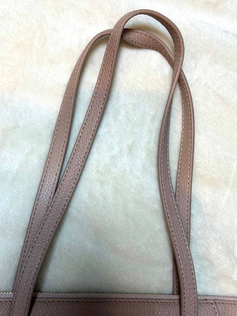 FURLA フルラ　ピンク レザー トートバッグ