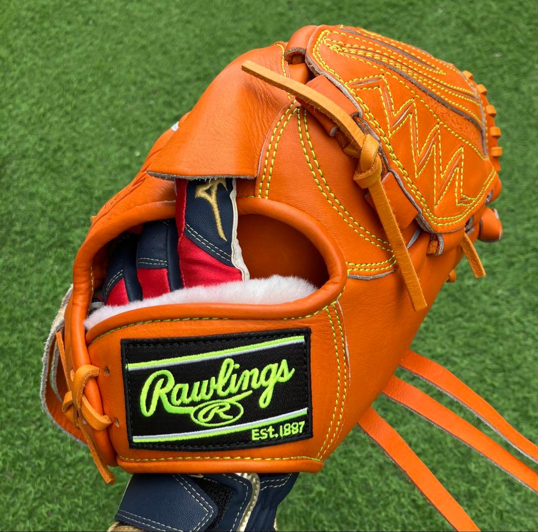 新品未使用　専用袋付　ローリングス　硬式　グローブ グラブ　投手