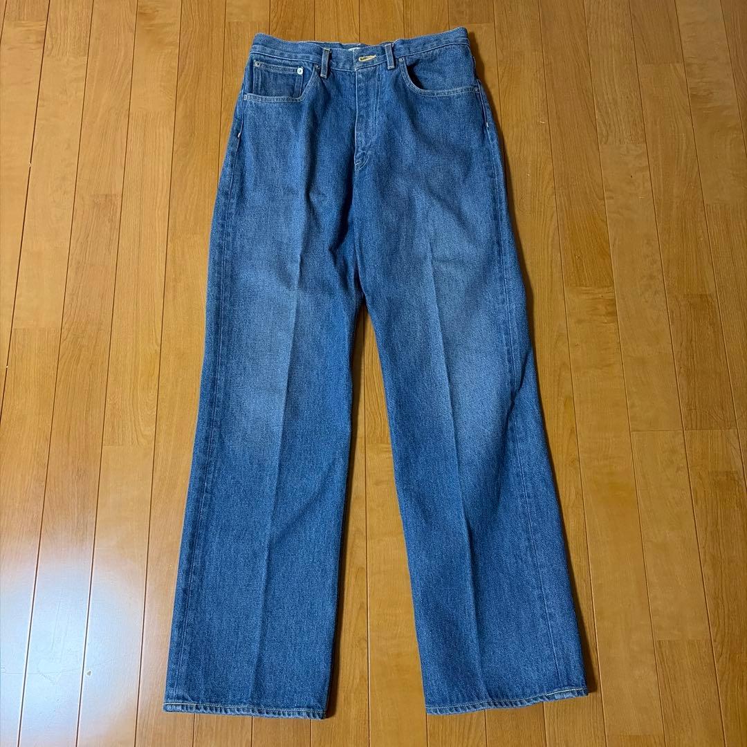 パンツ AURALEE HARD TWIST DENIM PANTS