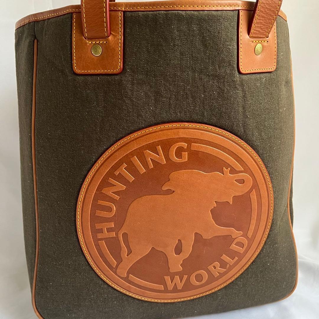 未使用級✨　HUNTING WORLD トートバッグ　BEAMS コラボ　別注