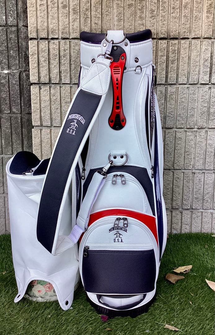 ま*ん様 MUNSINGWEAR マンシングキャディバッグ