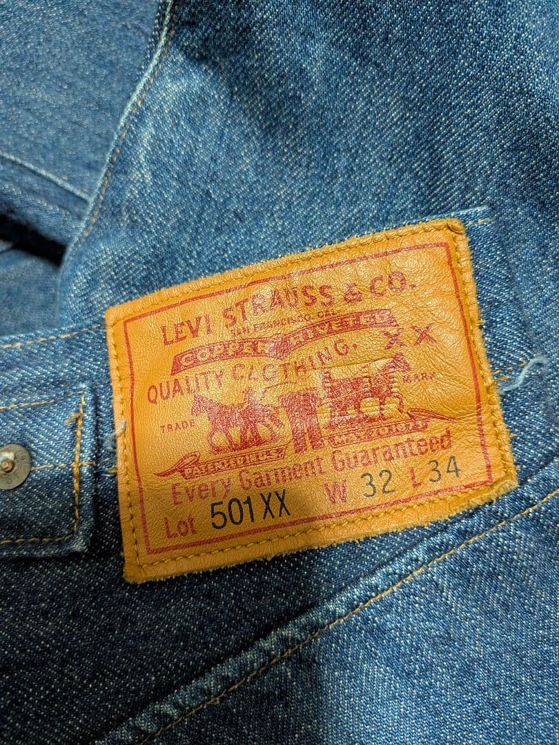 パンツ LVC 1890 LEVI'S 501XX W32/L34