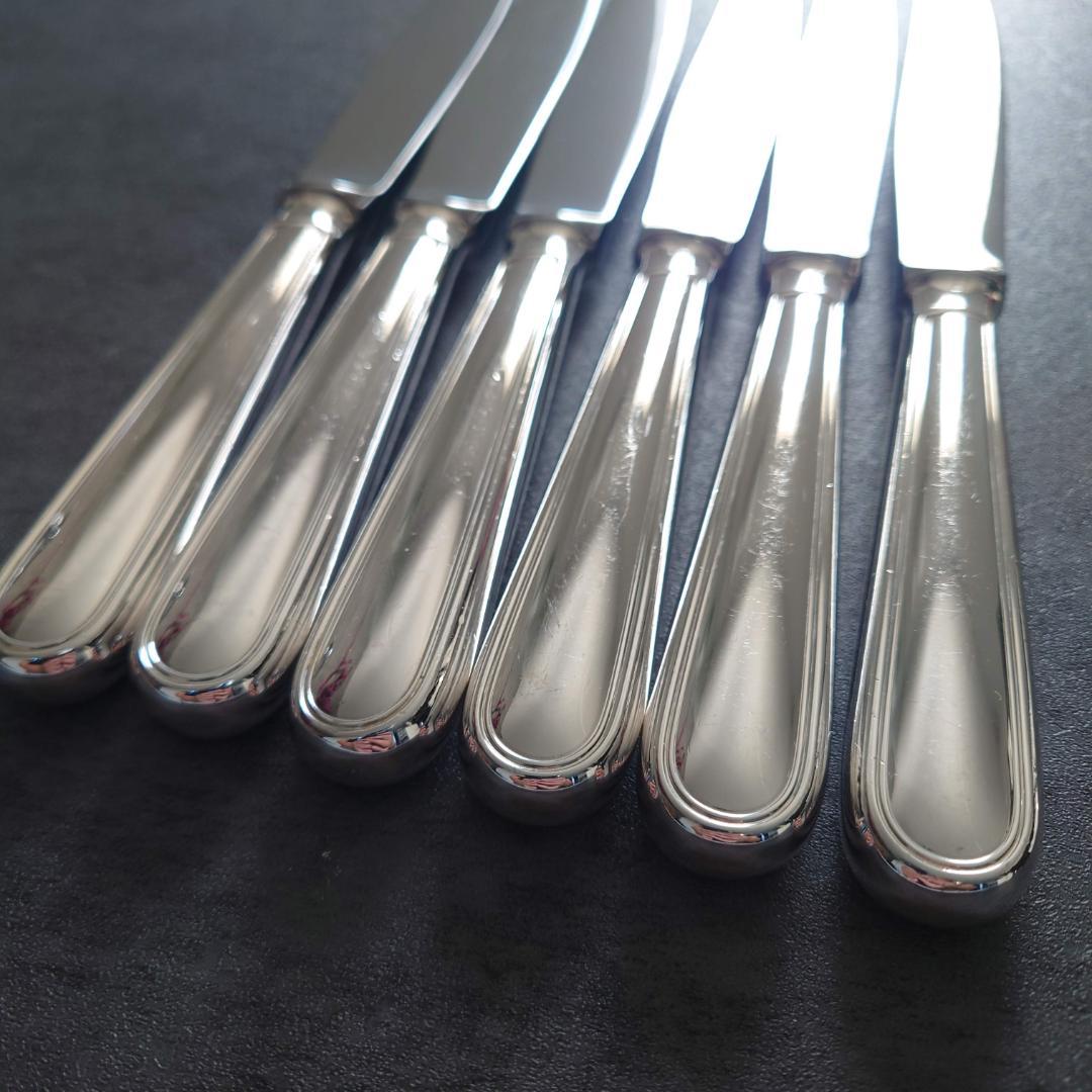 クリストフル アルビ テーブルナイフ 6点