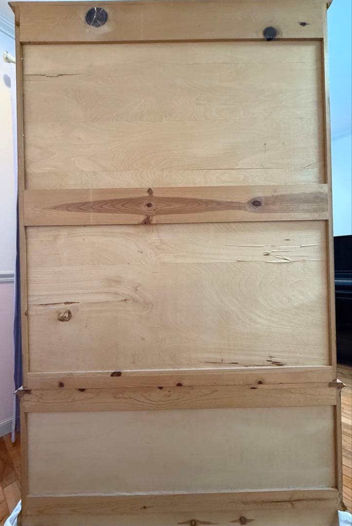 【アンファン】　コーハウス　引出２段&扉付ハンガーキャビネット　カントリー家具