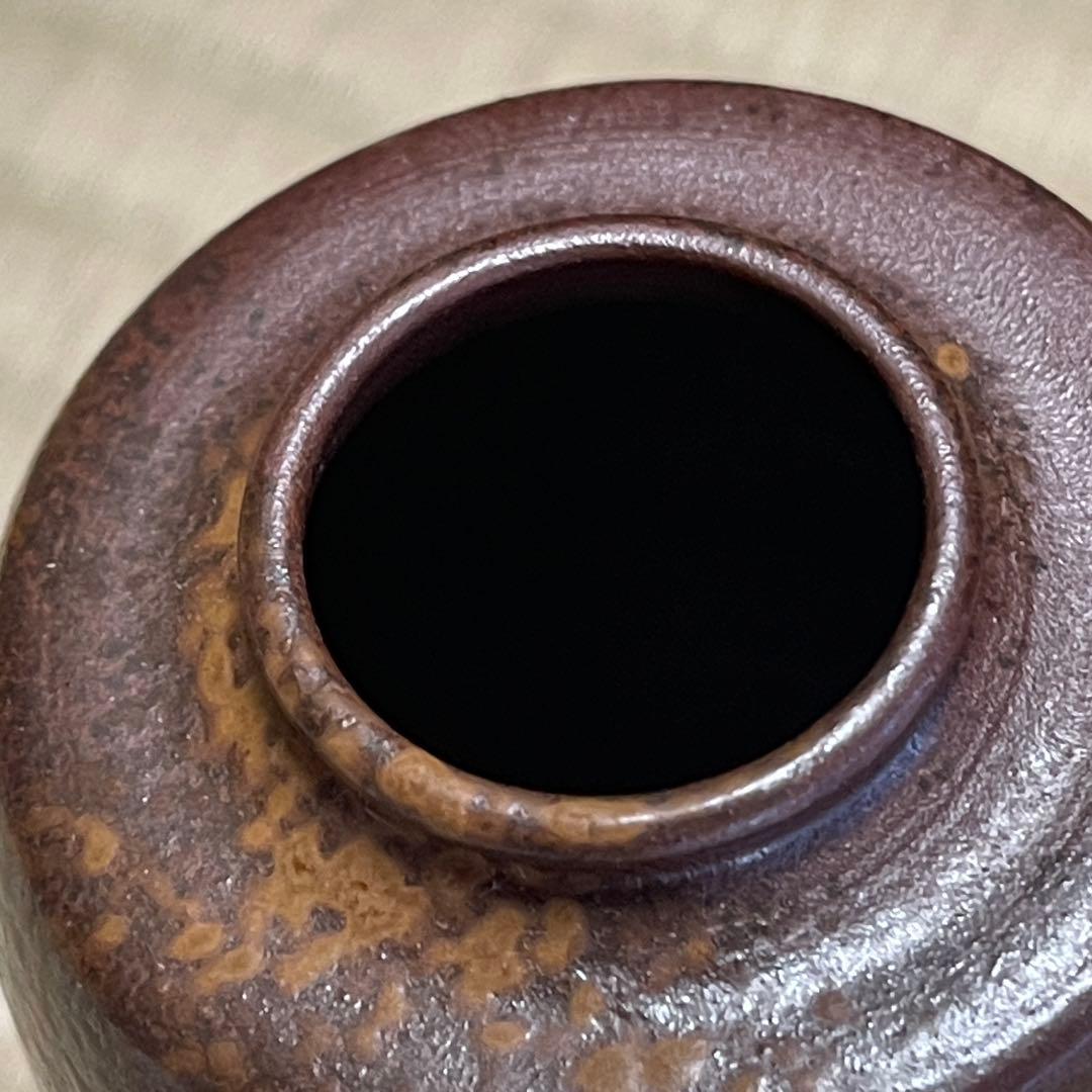 備前焼 木村陶 肩衝 茶入 茶道具 骨董品 300