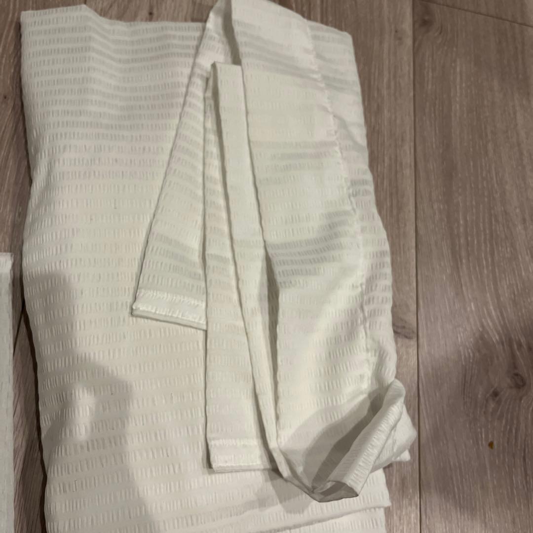 ニトリ　NITORI レースカーテン4枚セット　エコナチュレフレッサ