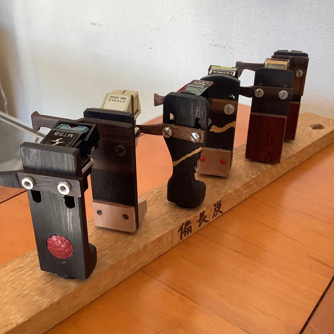 ヘッドシェル　　多孔質性カーボン、備長炭(Bincho charcoal) 9g