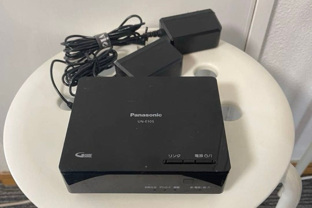 パナソニックプライベートビエラ　UN-15CN10D 充電台・防水リモコンセット