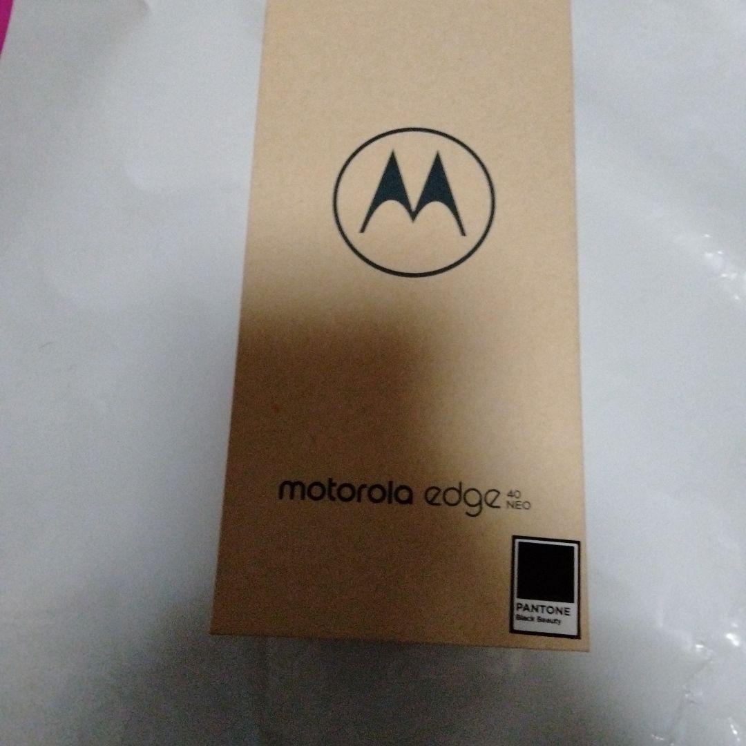 未使用に近いmotorola edge 40 neoシムフリースマートフォン本体
