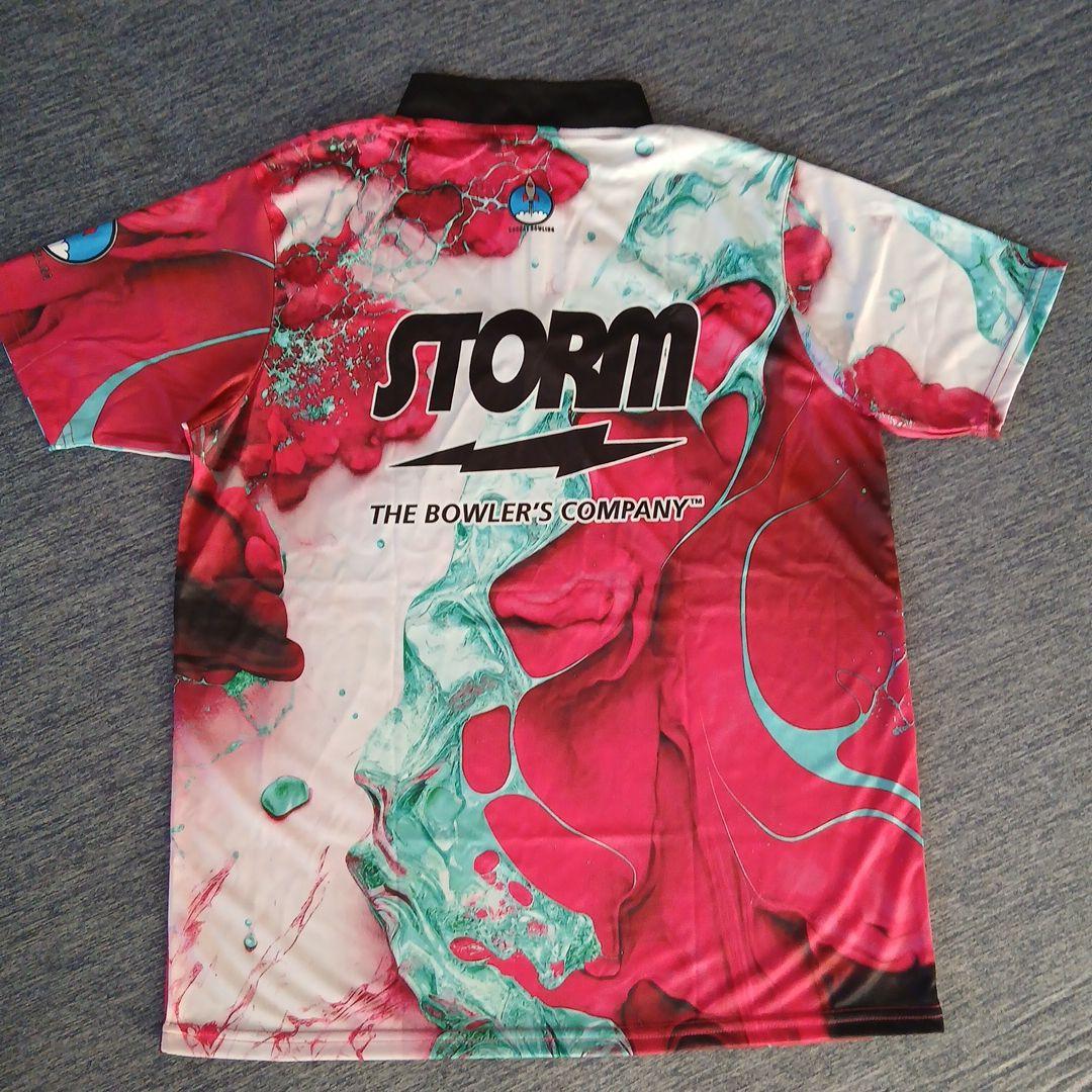 ✨新品✨ボウリングウェア　STORM　サイズXL　ピンク　USA製