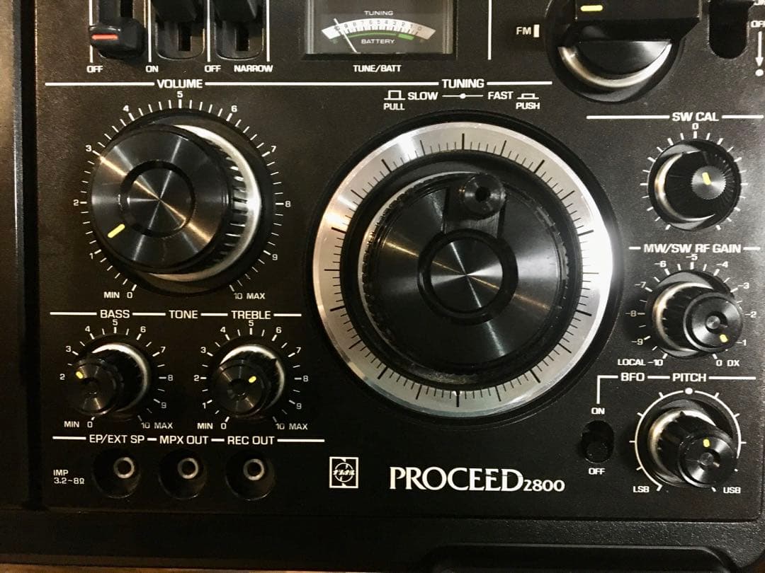 National PROCEED2800 BCLラジオ
