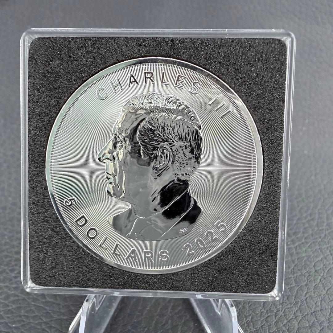 メイプルリーフ 銀貨 カラー ギリシャ神話 ジェミニ 石化兄弟 1オンス 1oz