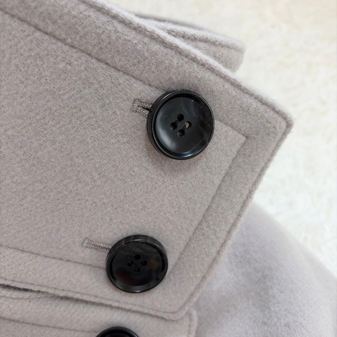 2023AW NOBLE スタンドカラーオーバーコート　ベージュ