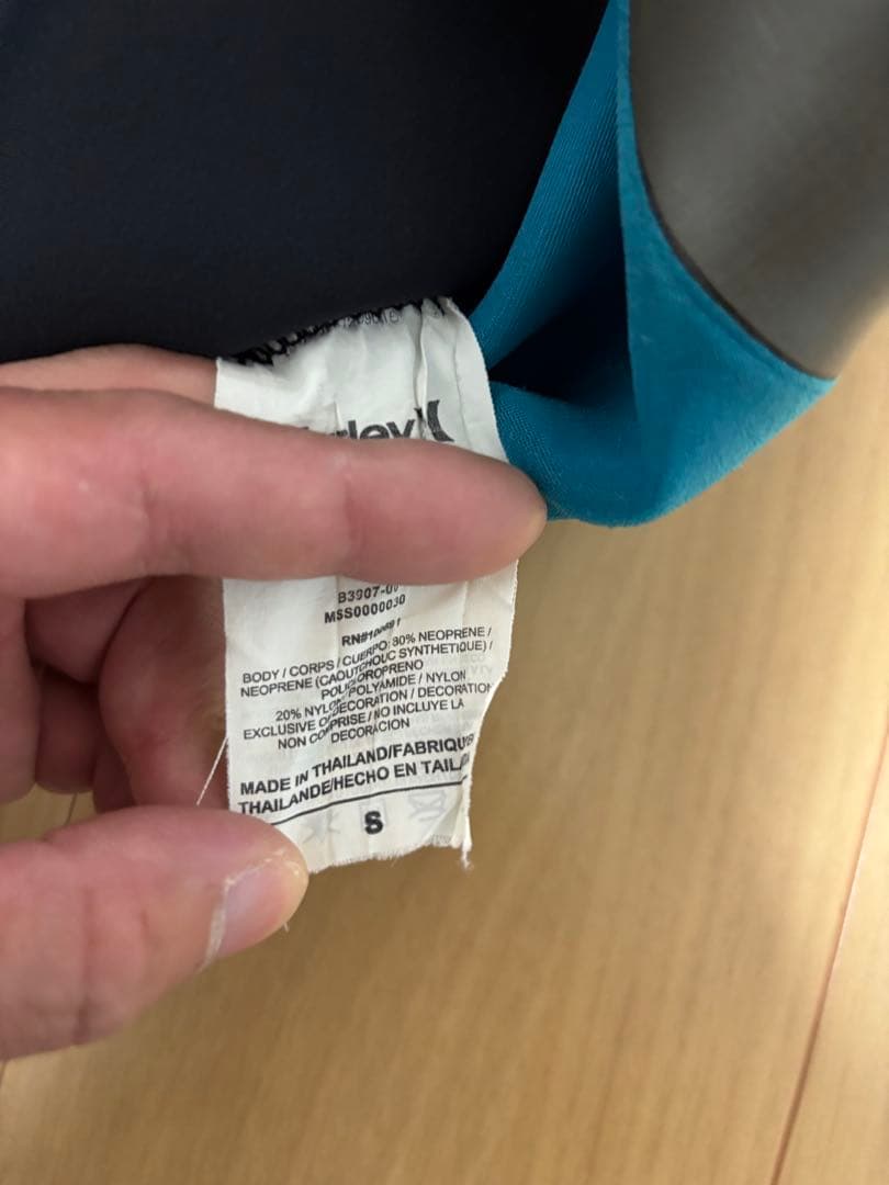 Hurley ウエット3点セット