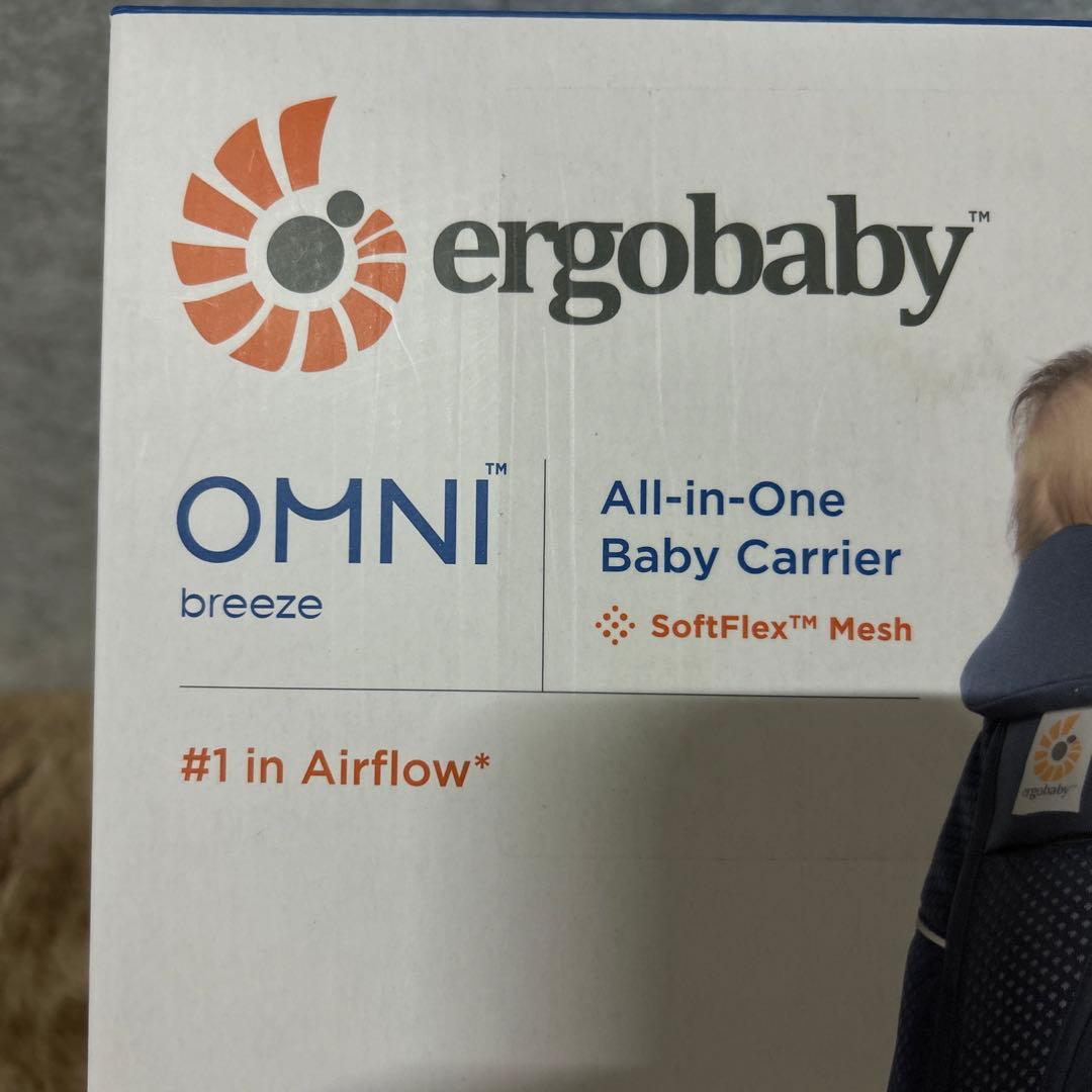 未使用　エルゴベビー OMNI Breeze メッシュ　ALL IN ONE