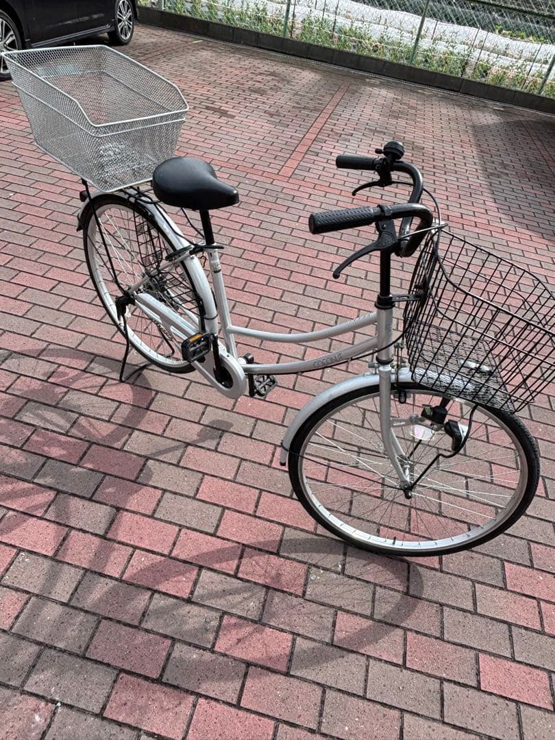 ツインバスケット・お買い物用ママチャリ(26㌅)お引き取り希望[配達可能]