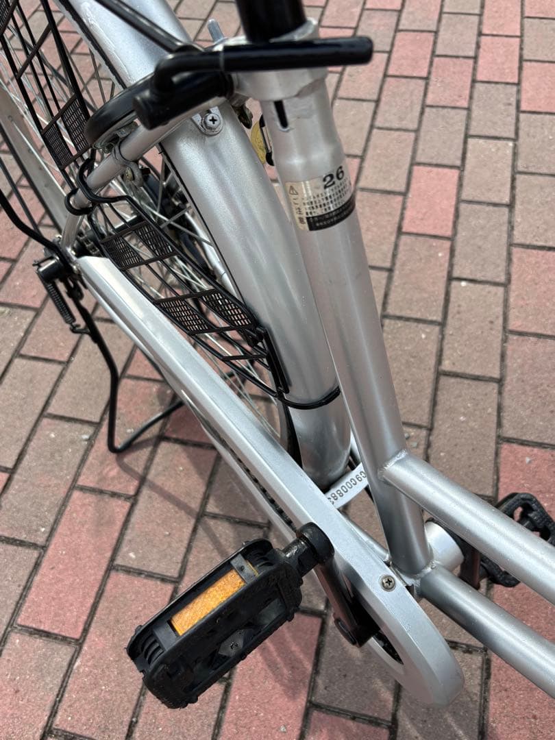 ツインバスケット・お買い物用ママチャリ(26㌅)お引き取り希望[配達可能]