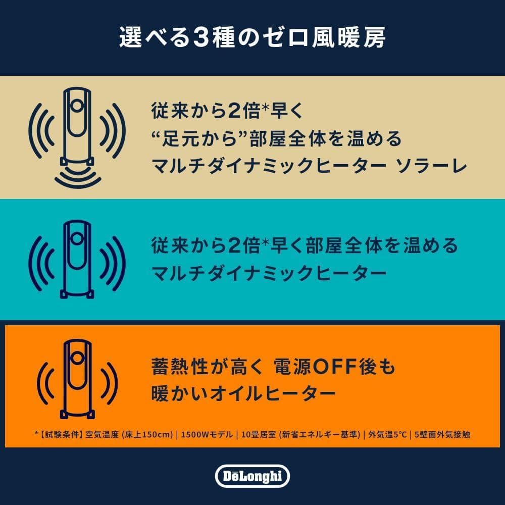 【開封・未使用】デロンギ オイルヒーター 暖房 KHD410812-GC #1