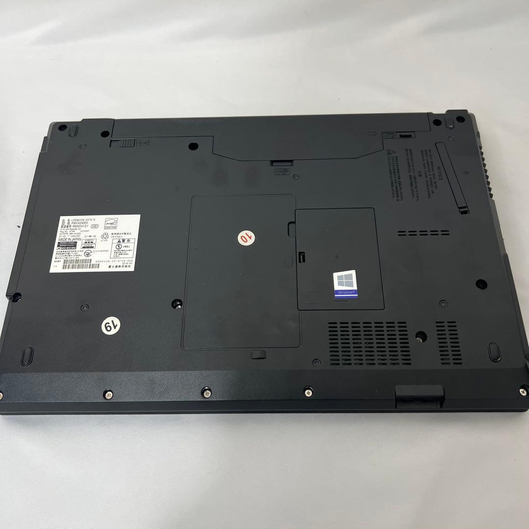ノートパソコン LIFEBOOK A576/S 富士通　Excel Word
