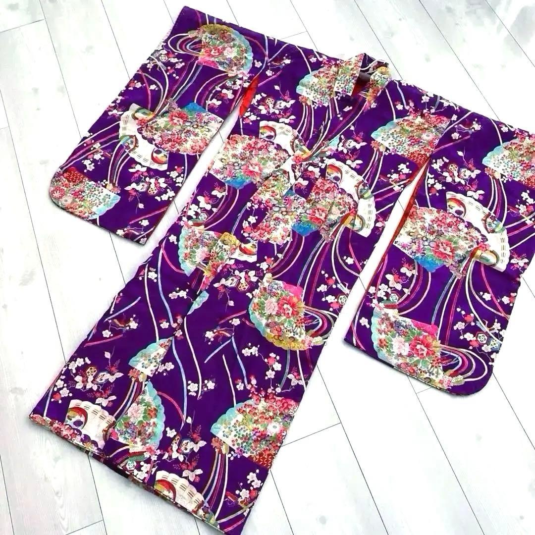 アンティーク着物　子供用　七五三 大正ロマン　正絹　女の子　No.50