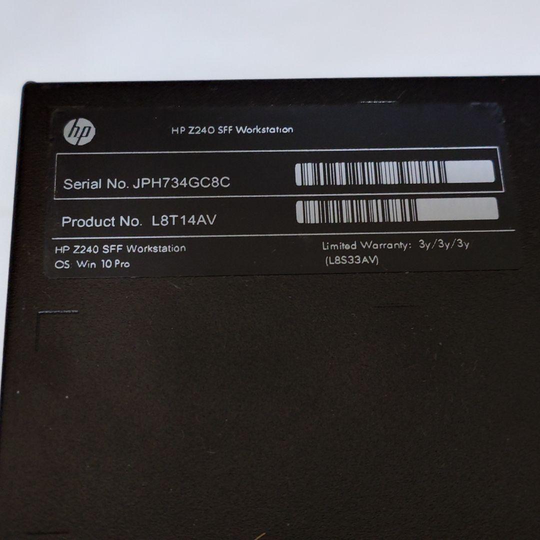 ⭐️ほぼ新品⭐️ HP SFF Workstation　Windows11Pro