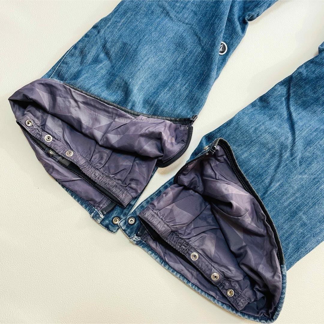 6697 ボルコム　パンツ　メンズ スノボウェア　デニム風パンツ　スノボ