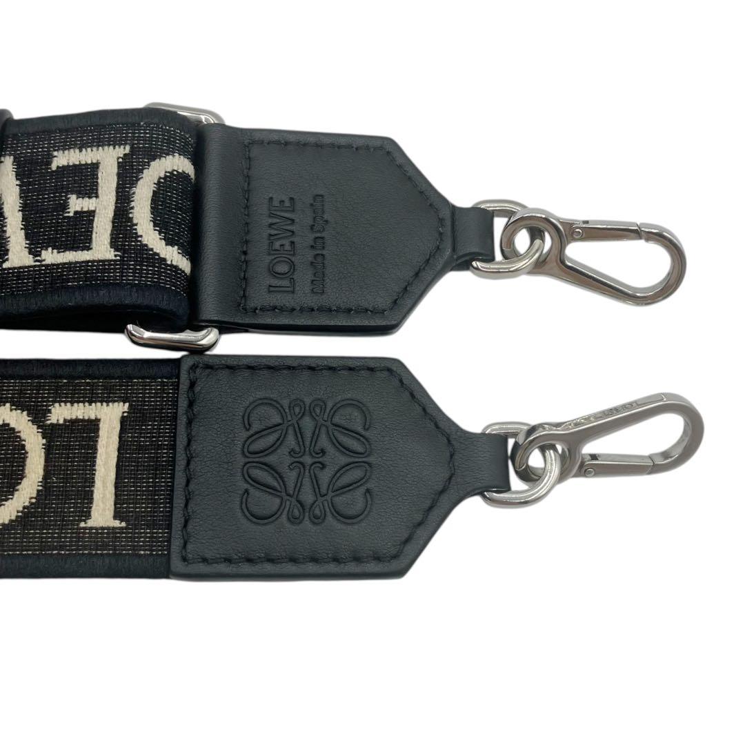⭐️美品⭐️ ロエベ ショルダーストラップ アナグラム ブラック