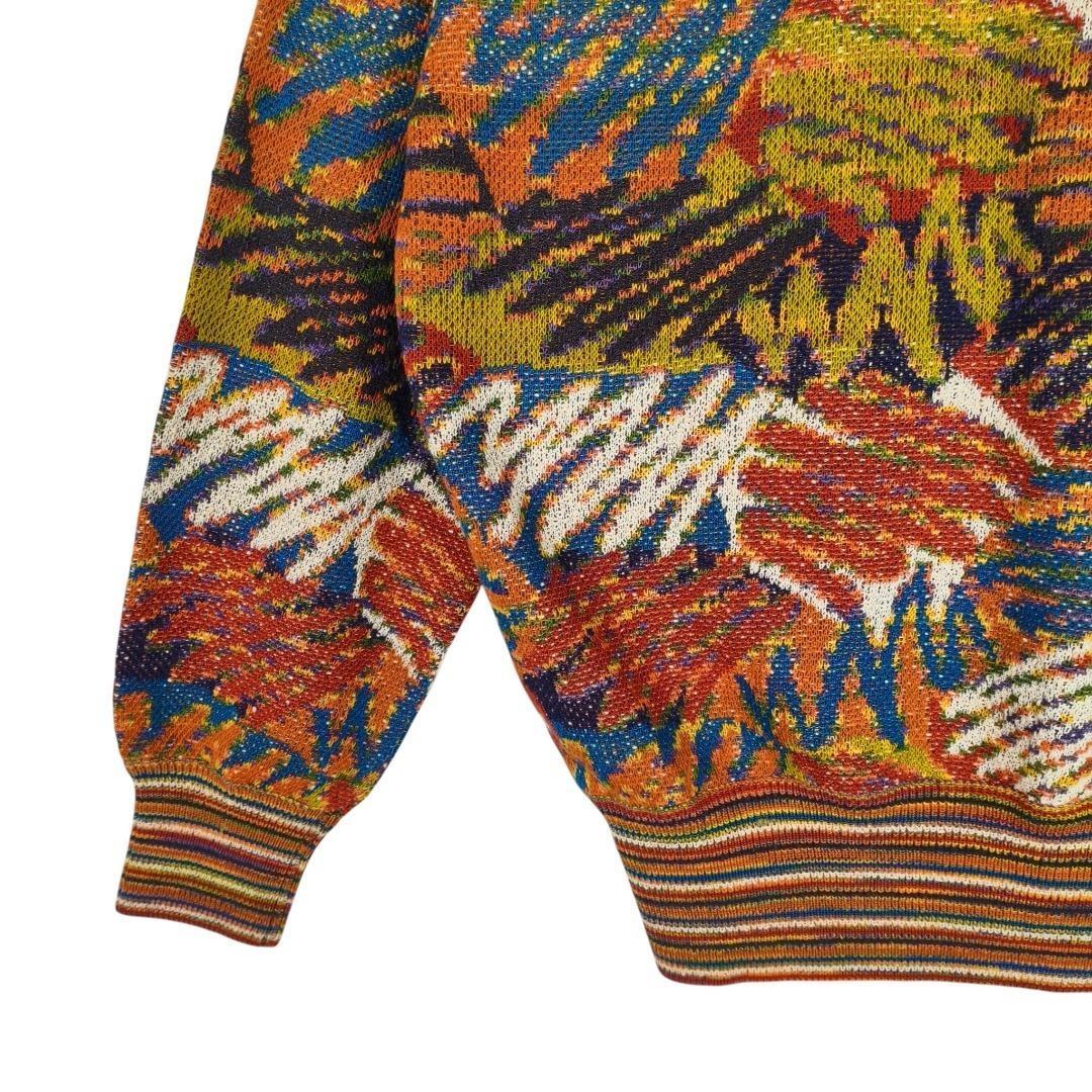 希少柄 ヴィンテージ Y2K ミッソーニ 総柄 グラフィック ニット セーター