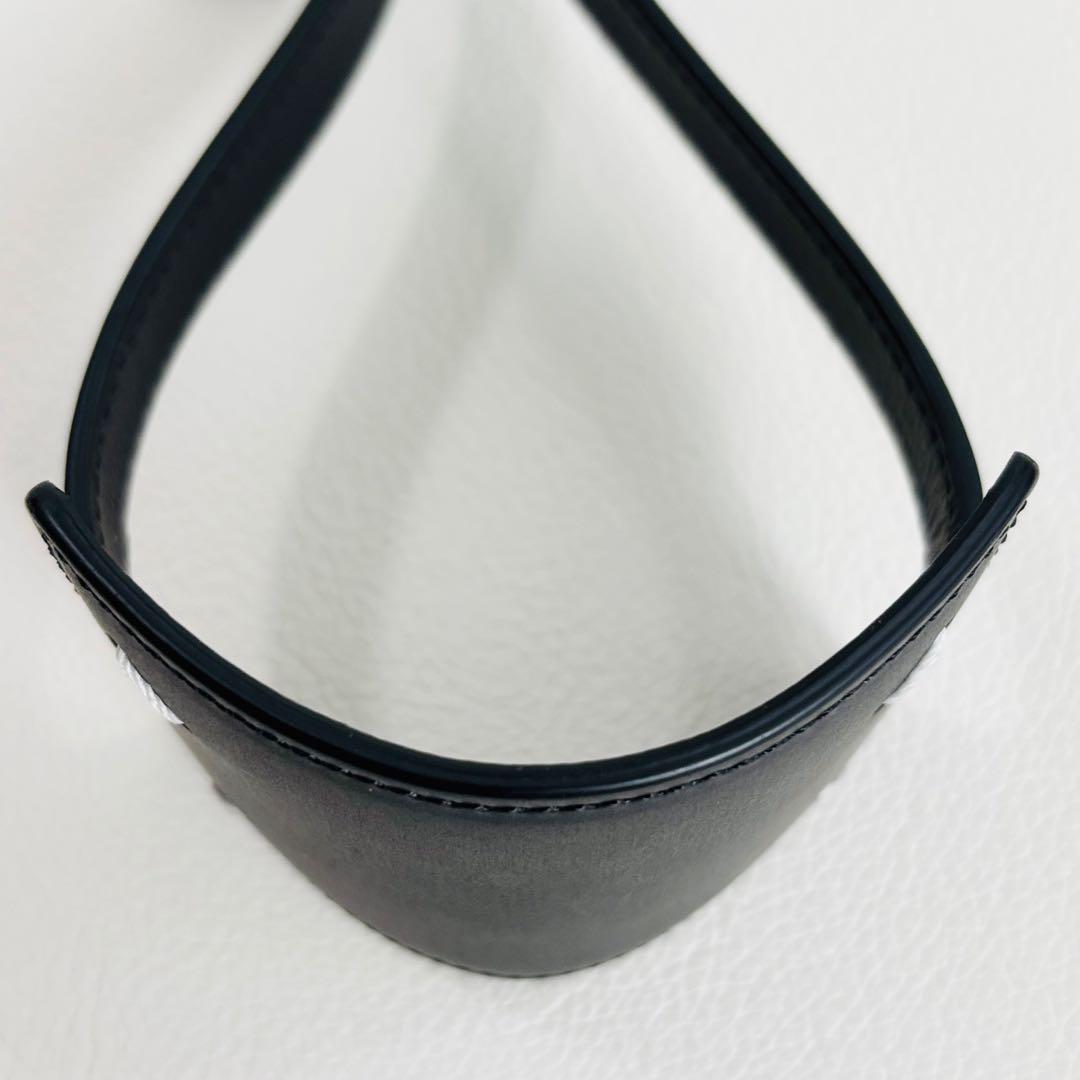 1786【未使用品】メゾンマルジェラ ハンドストラップ ステッチ レザー