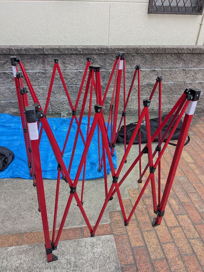 フィールドア　ワンタッチタープ　3m x 3m サイドウォール　2枚付き