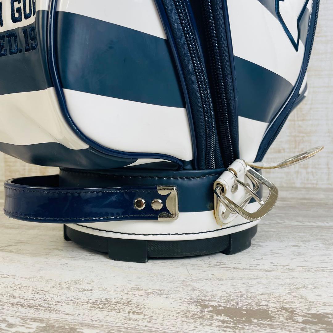 【限定品】PEARLY GATES ボーダー柄　30周年記念　キャディバッグ