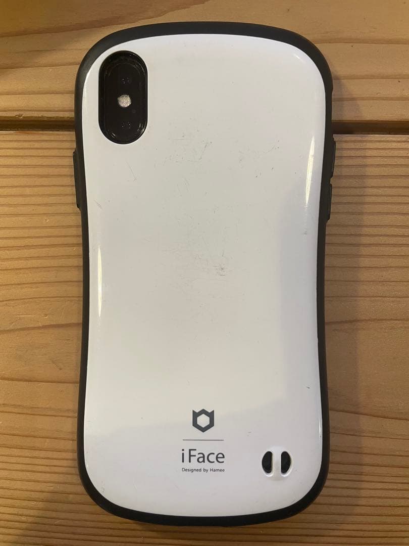 iPhone X + iFaceケース　64G SIMロック解除済