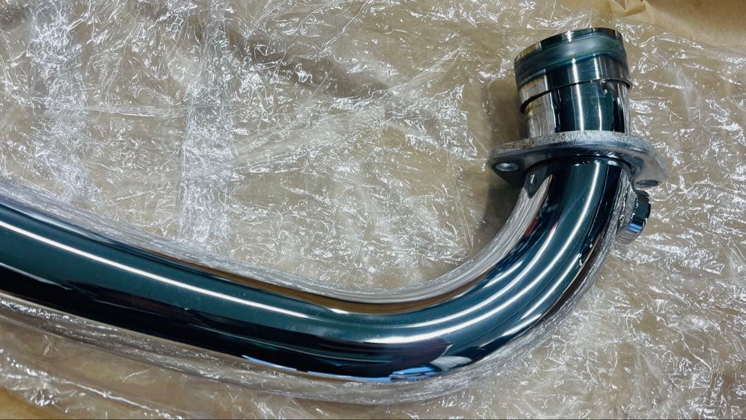 SR400 純正エキゾーストパイプ