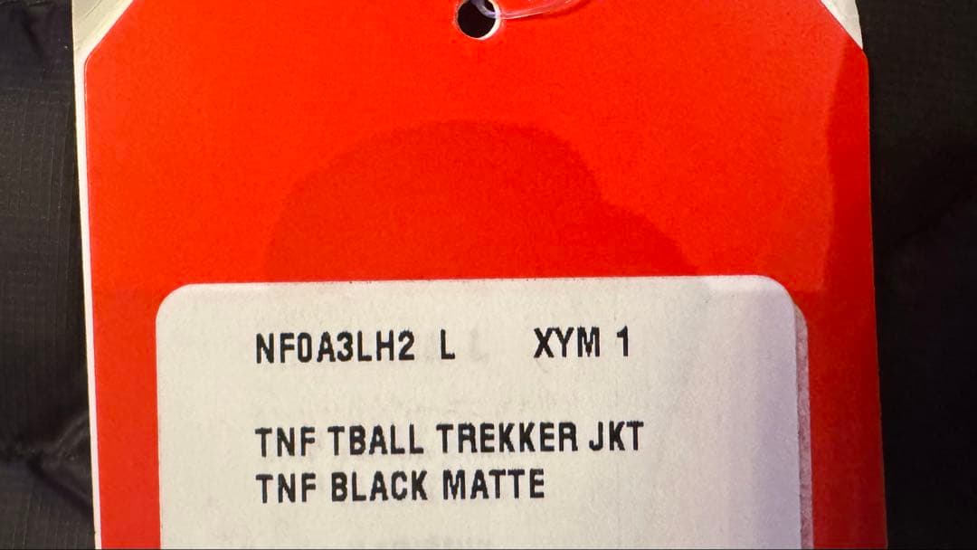 最終！ダウンジャケット ノースフェイス　THERMOBALL ■黒■新品