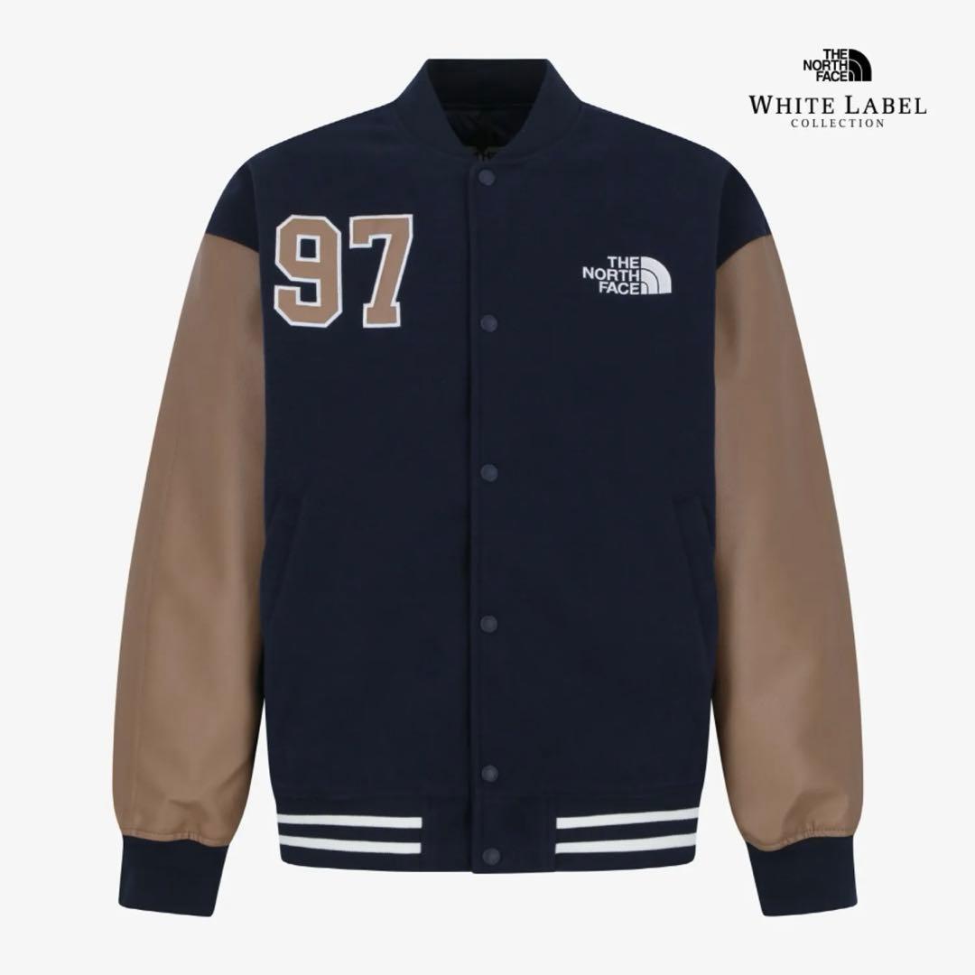 ノースフェイス バーシティ ジャケット ネイビー L 新品未使用 韓国正規品