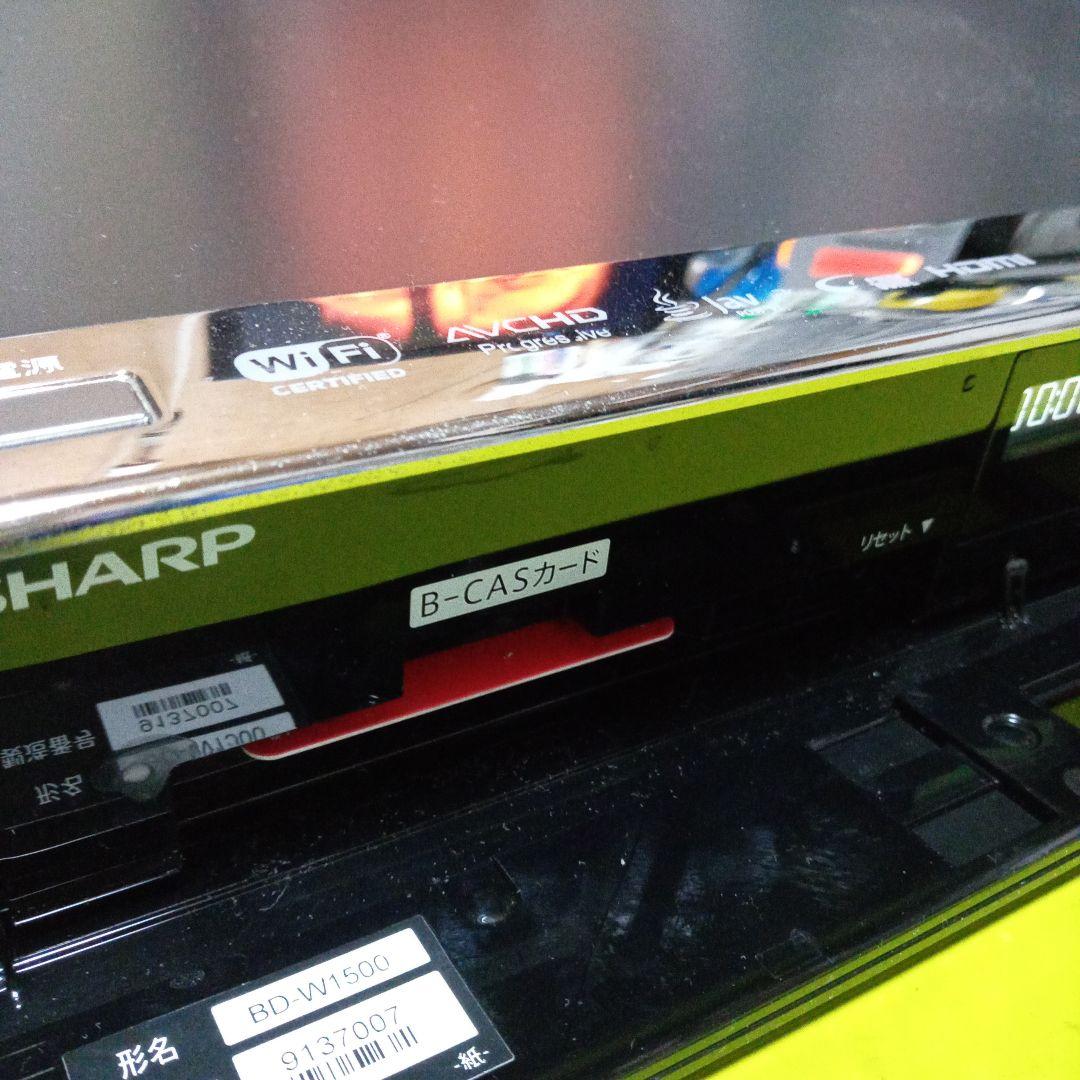 SHARP AQUOSブルーレイBD-W1500 HDD新品2TB交換第8弾