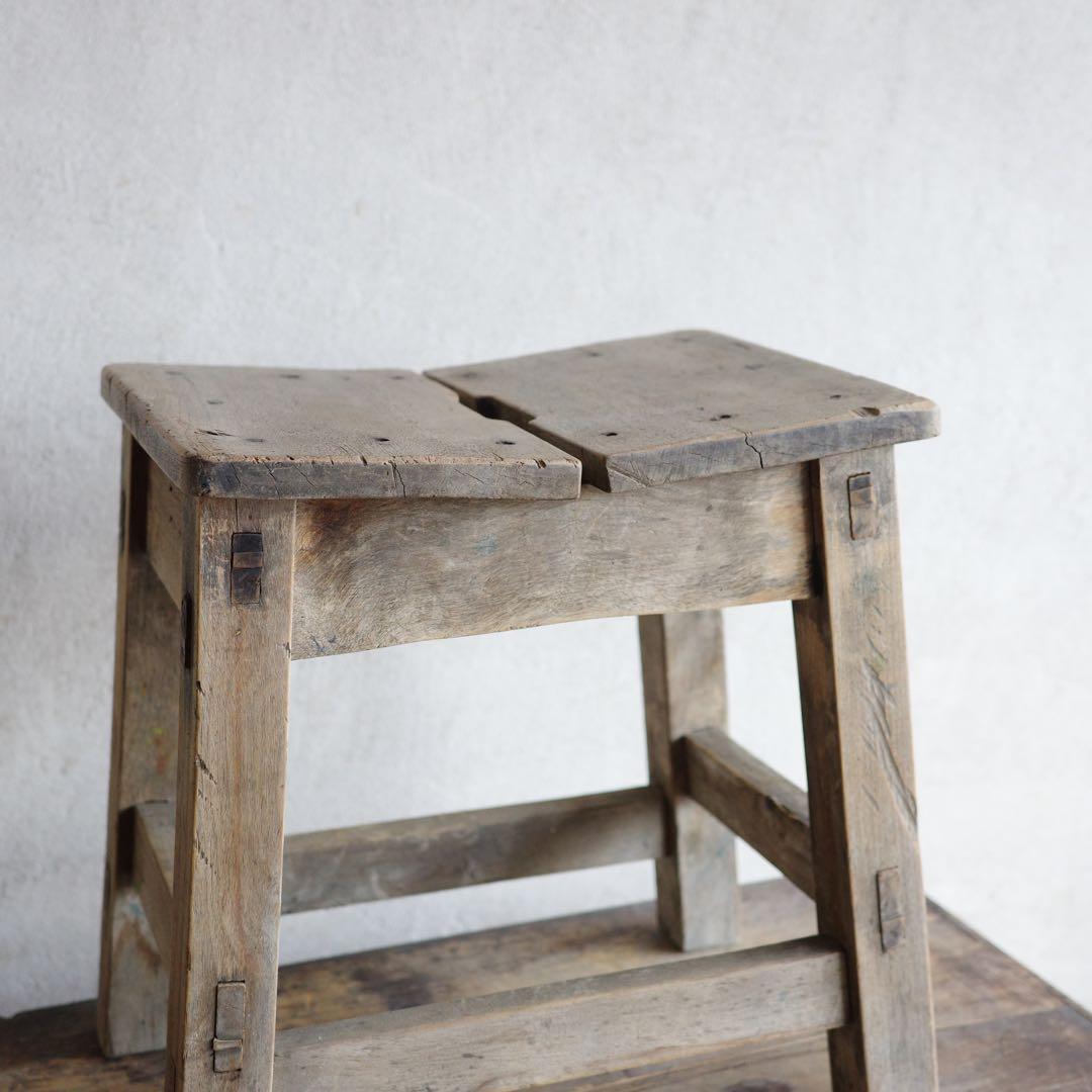 値下げ！古家具　古いスツール