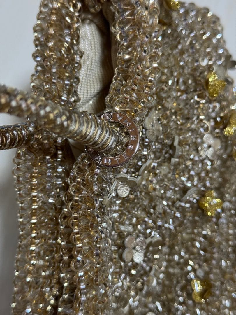 アンテプリマ シルバーゴールド　ワイヤーバッグ　ANTEPRIMA