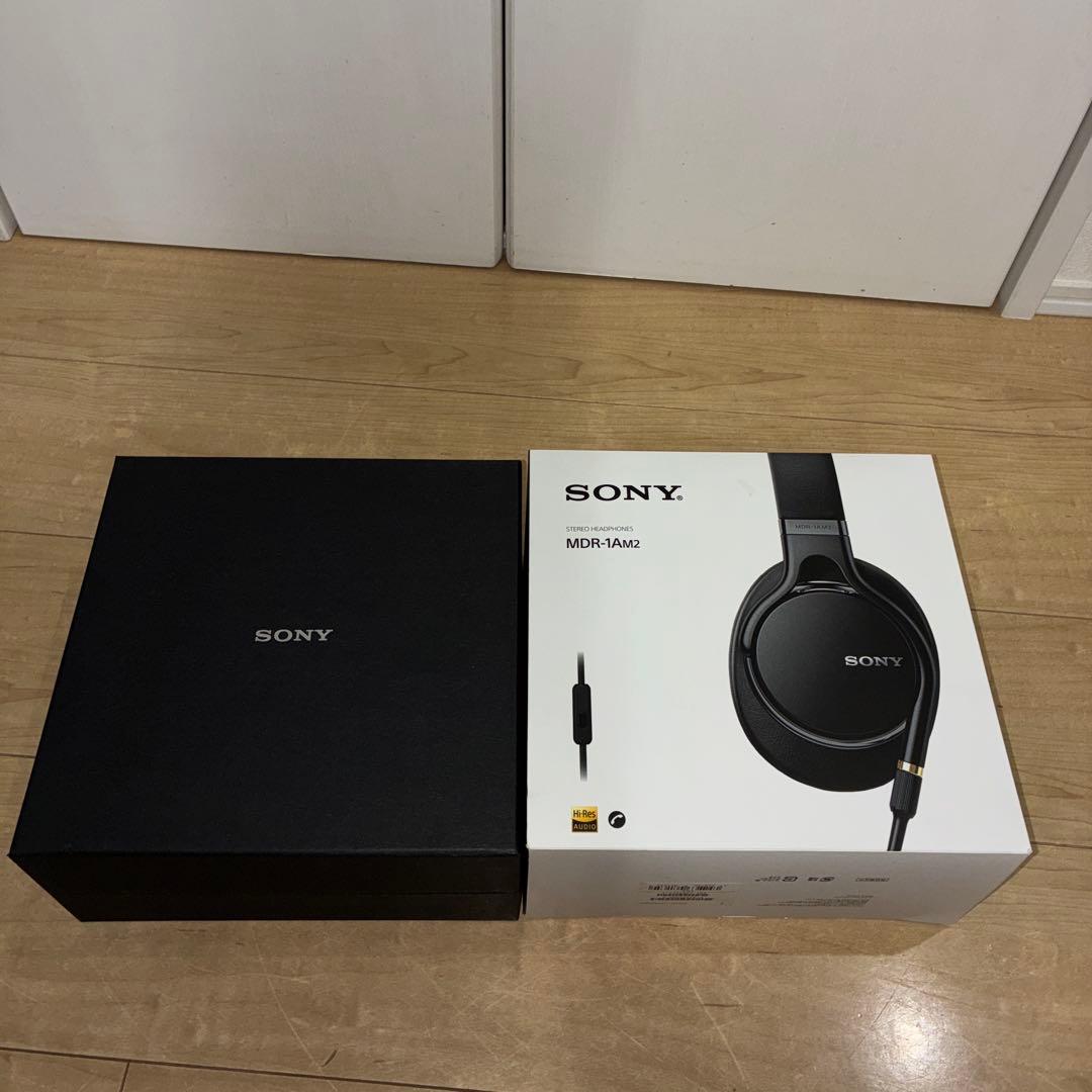 SONY　MDR-1AM2　美品　動作確認済み　外箱付き　ブラック