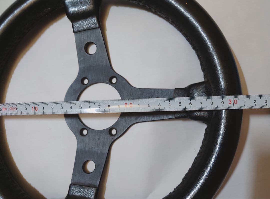 レザーステアリング　comusa 旧車　当時物！