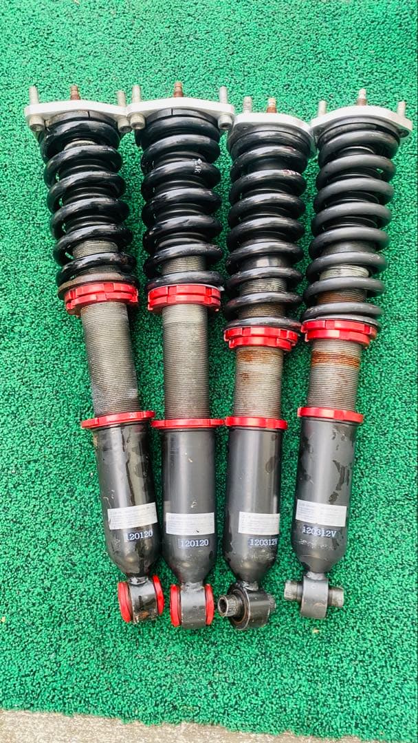 トヨタ クラウン 18系 GRS180/82用 調整可能なコイルオーバーセット