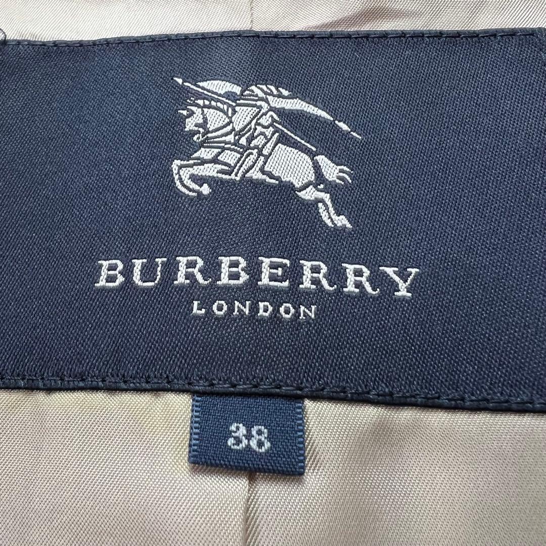 カシミヤ100♡バーバリーロンドン　ダブルフェイス　コート　ノバチェック 黒