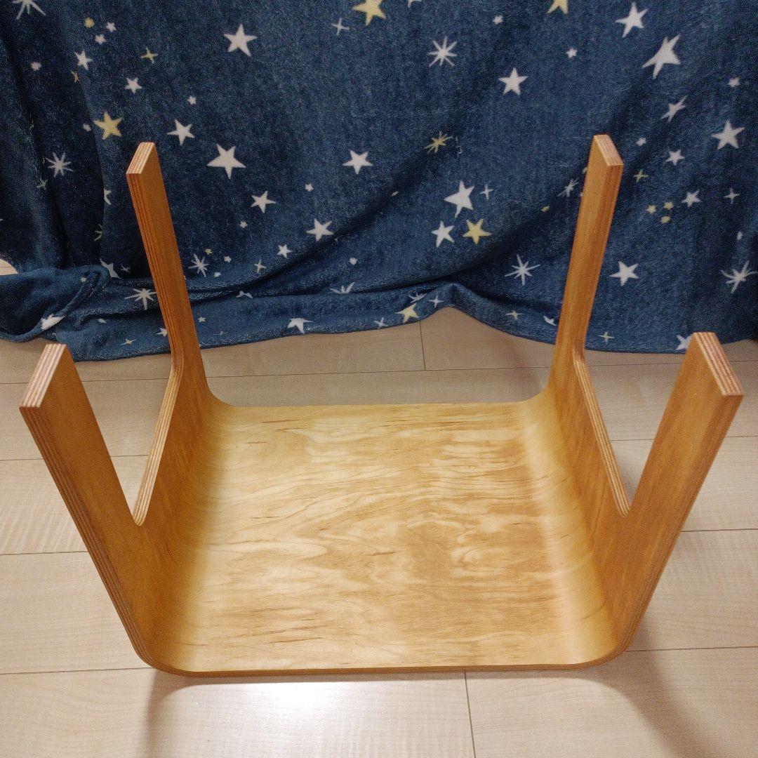 むう　曲木　重なるテーブル、ベンチセット