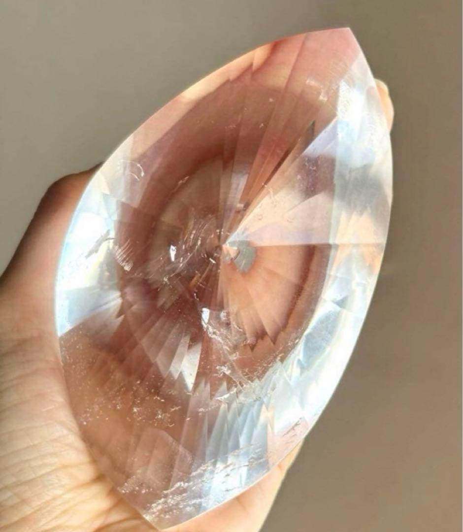 レア　AAA　レムリアンシード　水晶　ブルーラダー　マスタークリスタル　台座付き