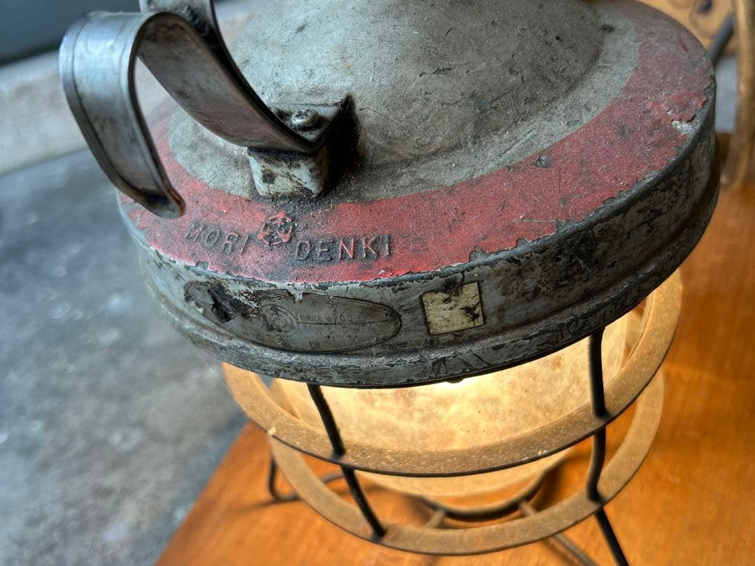 希少 森電機 防爆ランプ 船舶灯 ヴィンテージ 照明 インダストリアル 工業系