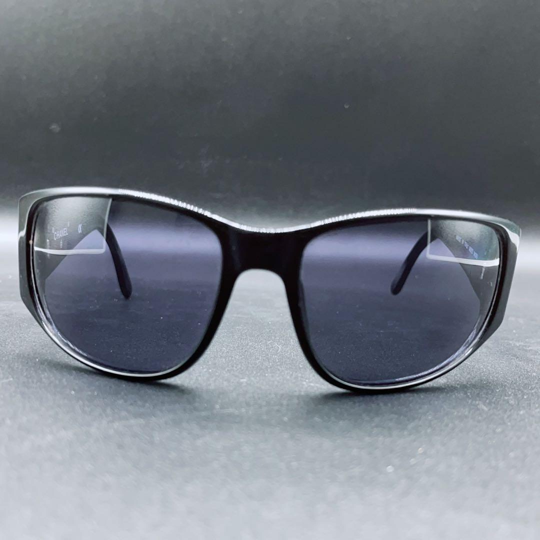 小物 CHANEL archive sunglasses coco BLACK y2k