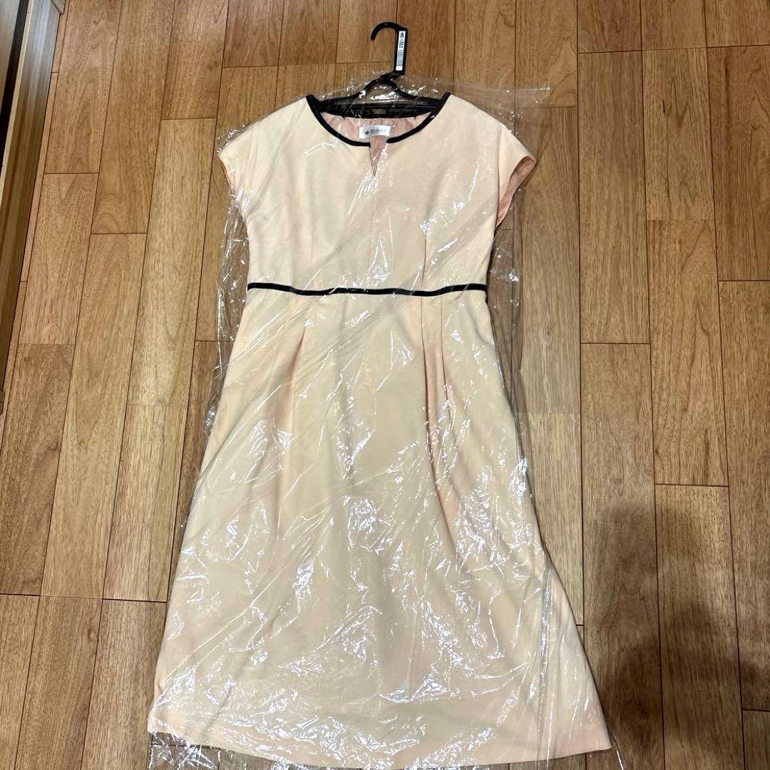 【1回着用美品】【お値下げ】マタニティ　授乳　ミルクティ　セレモニー　スーツ