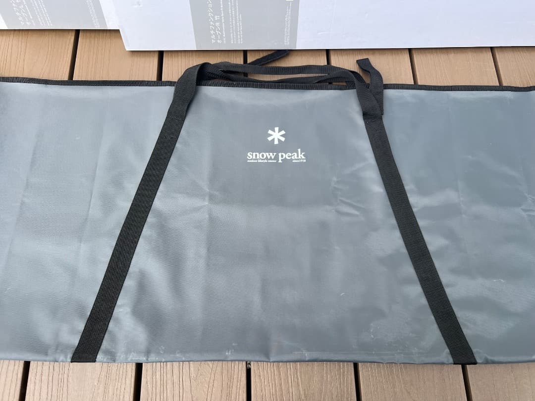 ⭐️【未使用】スノーピーク マルチファンクションテーブル オープンLとR竹セット